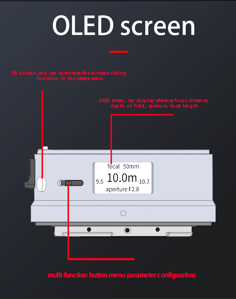 Focus trap for manual lenses